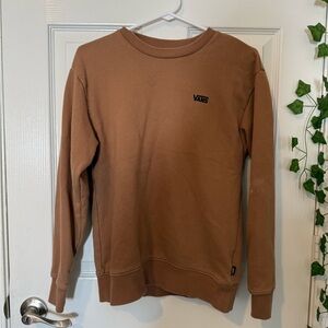 Vans Men's Tan Crewneck Sweater